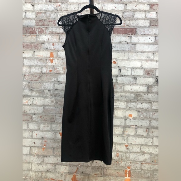 GRACE KARIN Front Slit Black Party Dress, Size Small - Picture 3 of 11